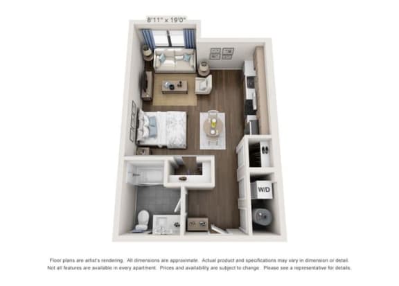 Floor Plans of Sova Apartments in Denver, CO